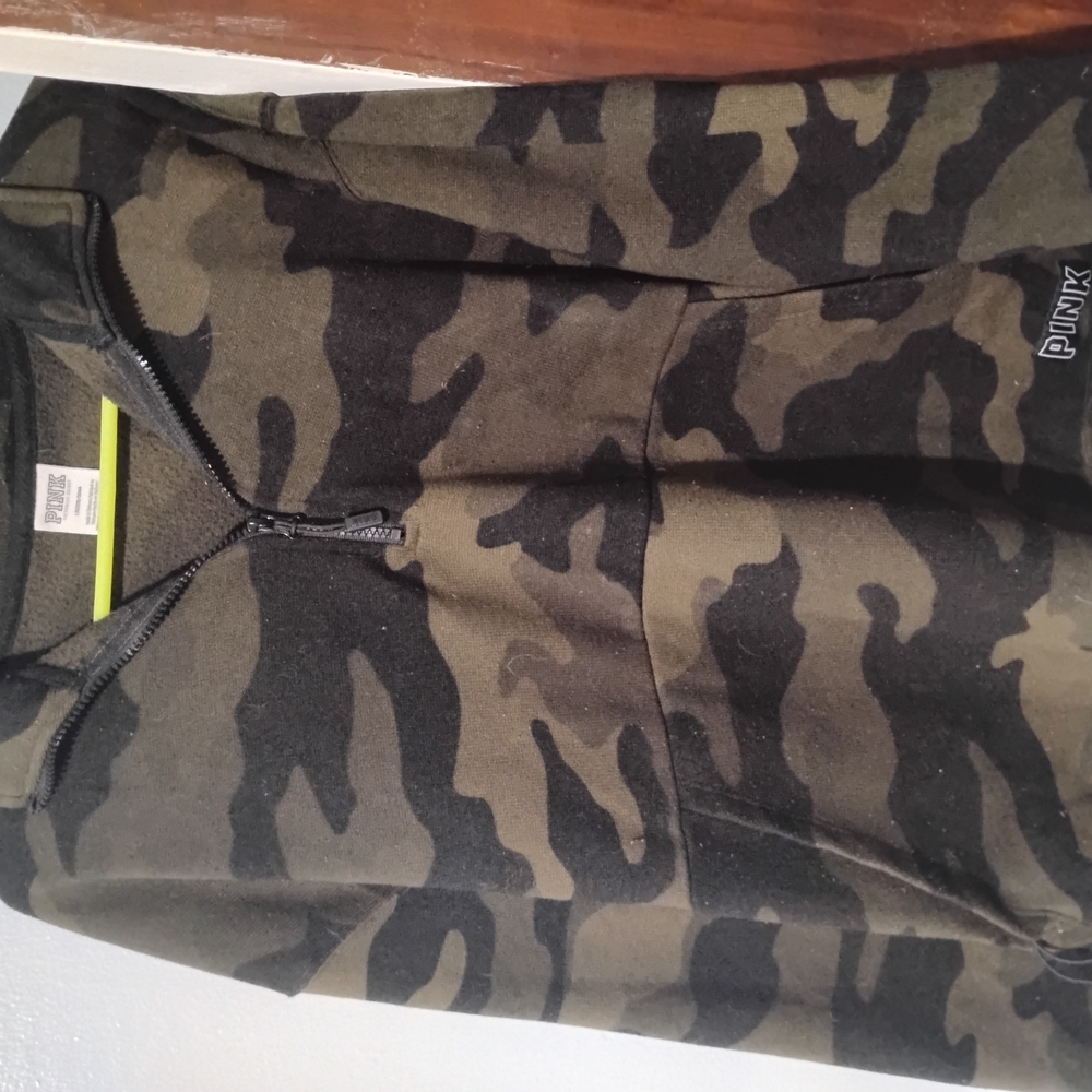 PINK Victoria's Secret Camouflage Sweater